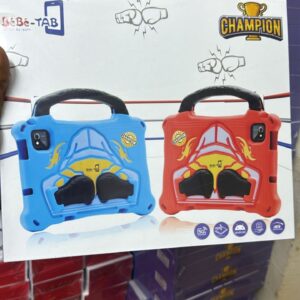 tablette enfant champion bébétab thème boxe design motivant gants de boxe coque antichoc robuste tablette Éducative guinée